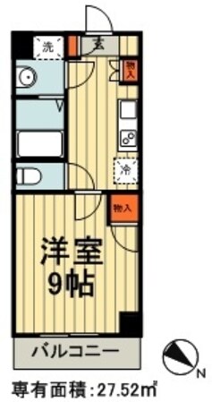 スカール千葉みなとの物件間取画像